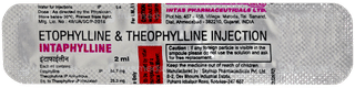 Intaphylline Injection 2 ML