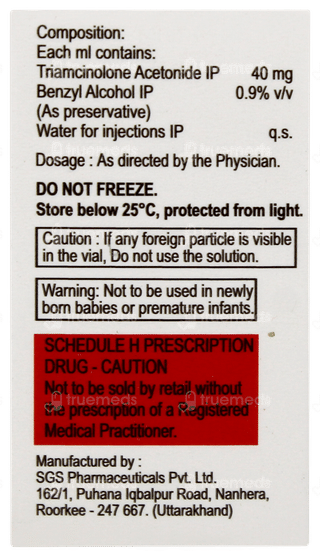 Alkemcort 40mg Injection 1ml