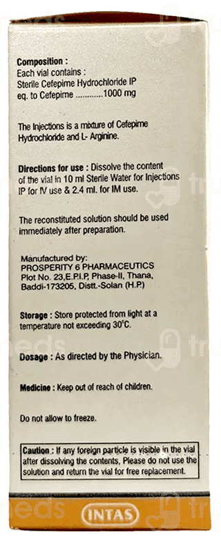 Intapime Injection 1 GM