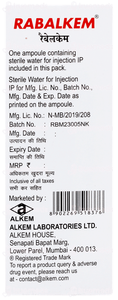 Rabalkem Injection 1 Rabalkem Injection 1