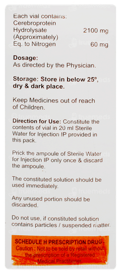 Cognizure 60 Injection 1 Cognizure 60 Injection 1