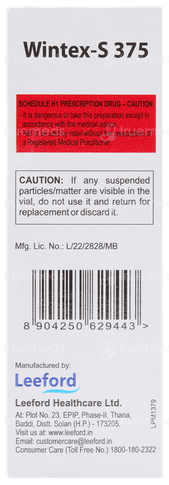 Wintex S 375 Injection 10 ML Wintex S 375 Injection 10 ML