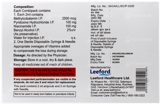 Walcobal Forte Injection 2ml