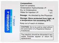 Vomiford 4 Injection 2ml Vomiford 4 Injection 2ml