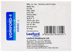 Vomiford 4 Injection 2ml Vomiford 4 Injection 2ml