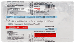 Decarin 50 Injection 1ml Decarin 50 Injection 1ml