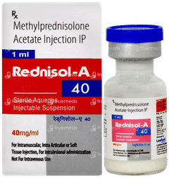 Rednisol A 40 Injection 1ml
