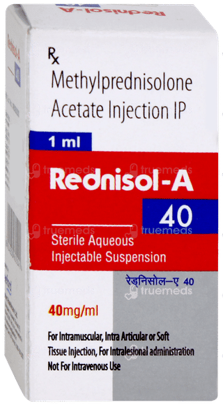 Rednisol A 40 Injection 1ml