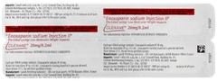 Clexane 20mg 0.2ml Pack Of 2 Injections Clexane 20mg 0.2ml Pack Of 2 Injections