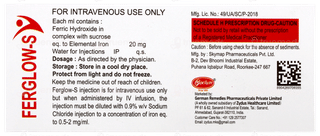 Ferglow S Injection 5ml