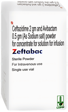 Zeftabac 2000/500mg Injection 20ml