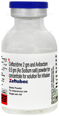 Zeftabac 2000/500mg Injection 20ml