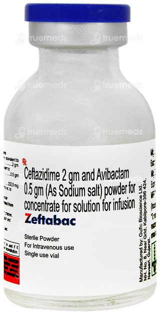 Zeftabac 2000/500mg Injection 20ml