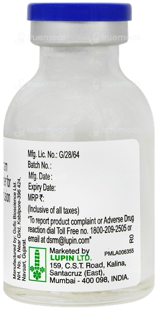 Zeftabac 2000/500mg Injection 20ml