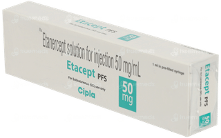 Etacept Pfs 50mg Injection 1ml