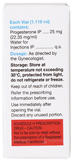 Endogest Aq 25 Injection 1.119Ml
