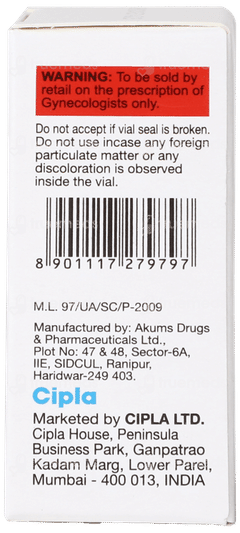 Endogest Aq 25 Injection 1.119Ml