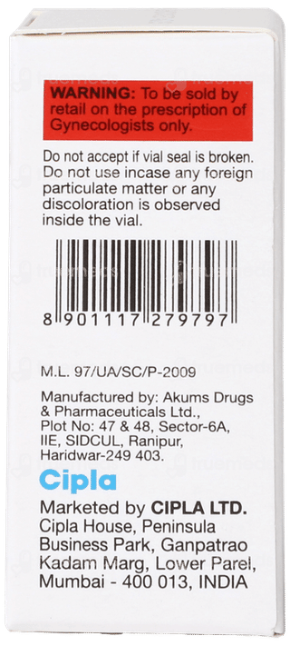 Endogest Aq 25 Injection 1.119Ml