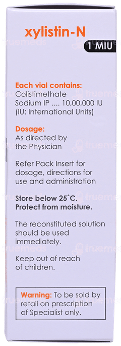 Xylistin N 1 Miu Injection 1 Xylistin N 1 Miu Injection 1