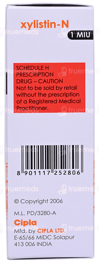 Xylistin N 1 Miu Injection 1