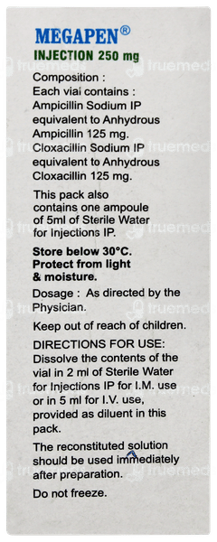 Megapen 250mg Injection 1 Megapen 250mg Injection 1
