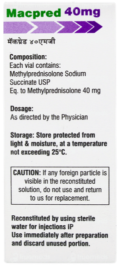 Macpred 40mg Injection 1