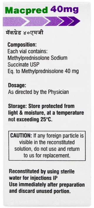 Macpred 40mg Injection 1