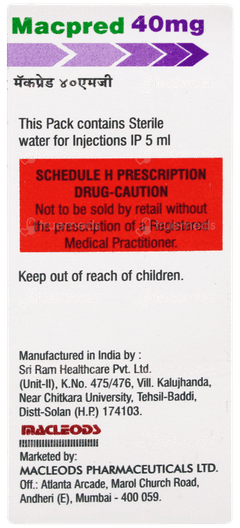 Macpred 40mg Injection 1