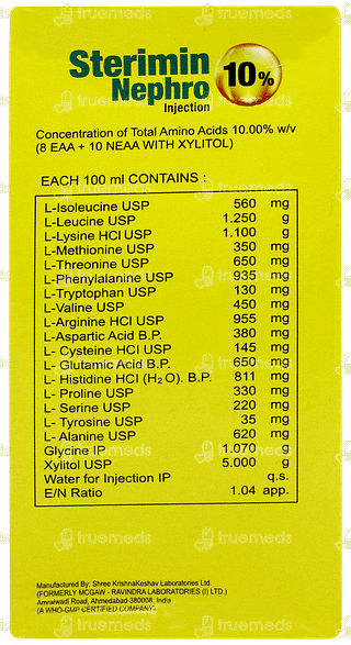Sterimin Nephro 10% Injection 100ml