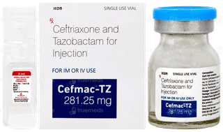 Cefmac Tz 281.25mg Injection 1