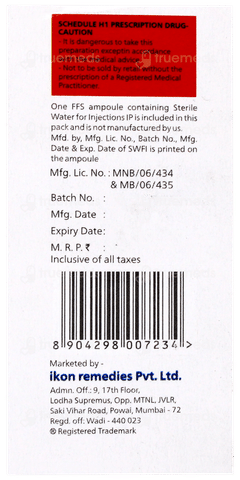 Cefmac Tz 281.25mg Injection 1