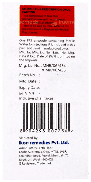 Cefmac Tz 281.25mg Injection 1