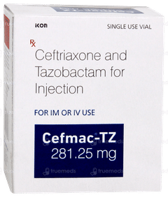 Cefmac Tz 281.25mg Injection 1
