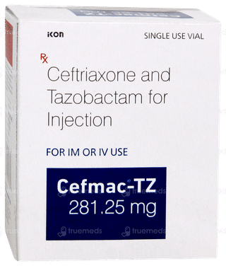 Cefmac Tz 281.25mg Injection 1