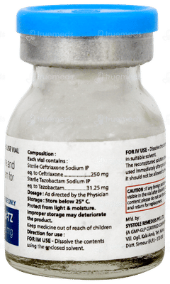 Cefmac Tz 281.25mg Injection 1