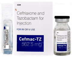Cefmac Tz 562.5mg Injection 1