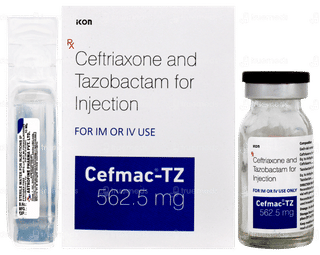 Cefmac Tz 562.5mg Injection 1