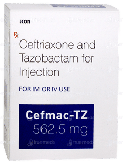 Cefmac Tz 562.5mg Injection 1 Cefmac Tz 562.5mg Injection 1