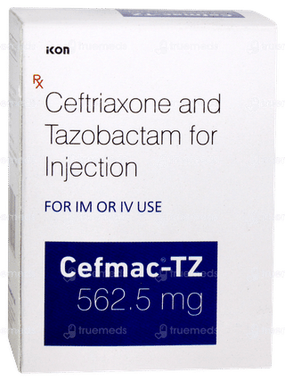Cefmac Tz 562.5mg Injection 1