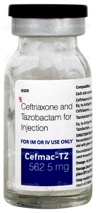 Cefmac Tz 562.5mg Injection 1