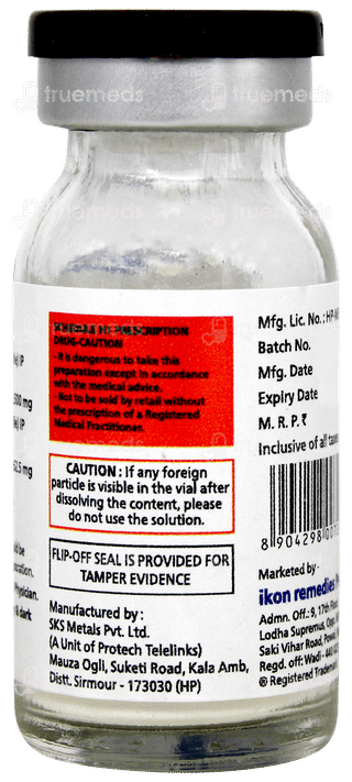 Cefmac Tz 562.5mg Injection 1