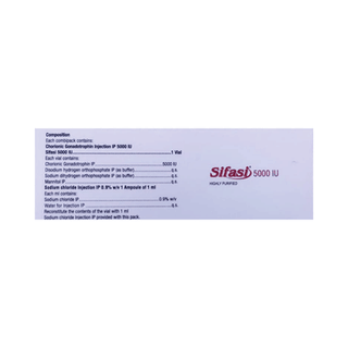 Sifasi 5000Iu Injection 1