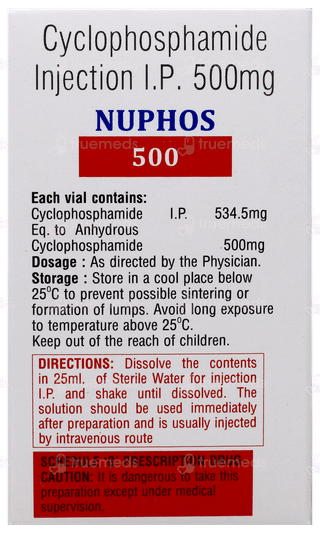 Nuphos 500 Injection 1