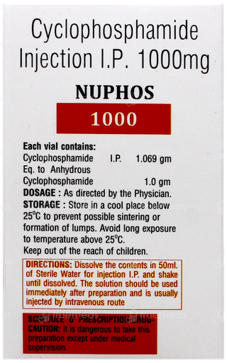 Nuphos 1000 Injection 1