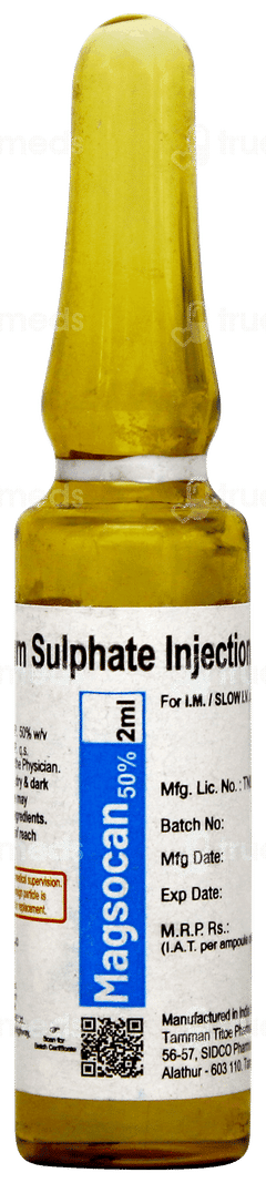 Magsocan 50% Injection 2ml