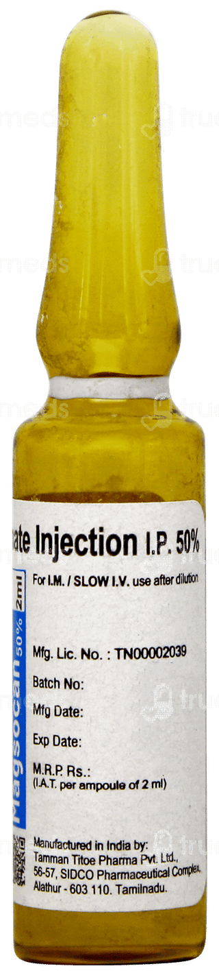 Magsocan 50% Injection 2ml