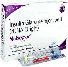 Nobeglar 100Iu Cartridges 3Ml Pack Of 5 Injections Nobeglar 100Iu Cartridges 3Ml Pack Of 5 Injections