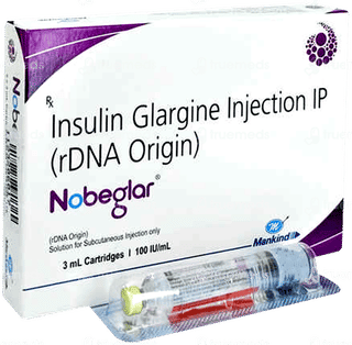 Nobeglar 100Iu Cartridges 3Ml Pack Of 5 Injections