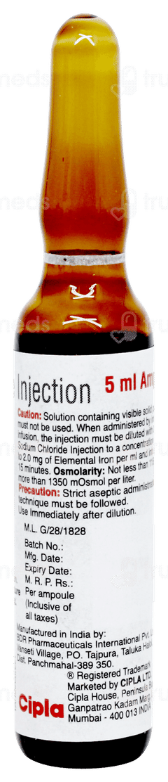 Fericip Injection 5ml Fericip Injection 5ml