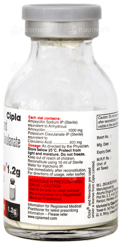 Novaclav 1.2gm Injection 1